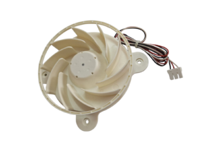Samsung fridge/freezer evaporator fan motor - front