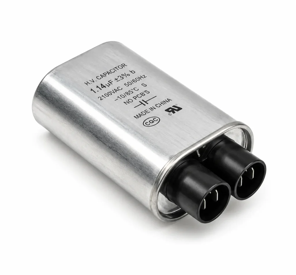 1.14uF 2100V high voltage capacitor for microwave ovens